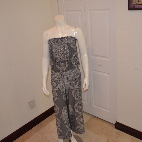 INC International Concepts Other - Gray paisley jumpsuit INC medium